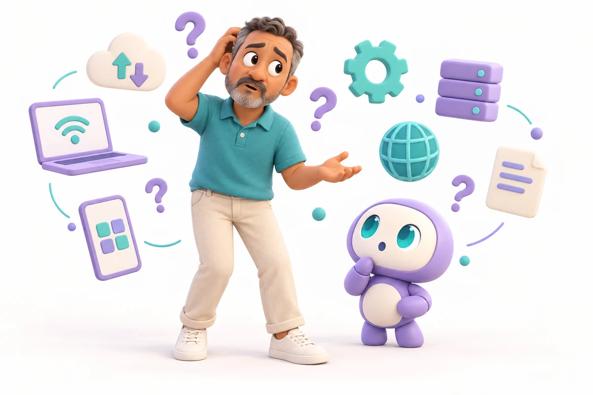 Chris makes sense of AI with a helpful lavender companion