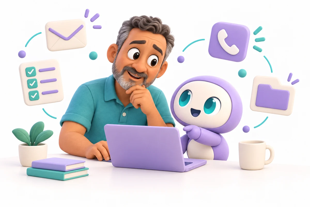 Chris and his lavender helper: What Is An AI Agent Anyway?